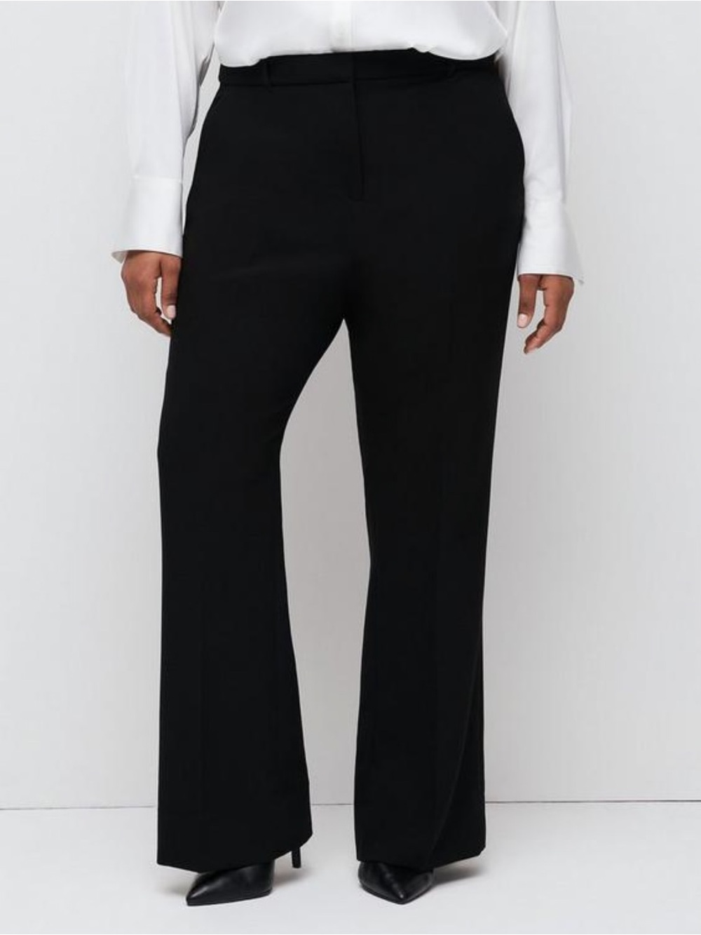 Torrid Studio Black Straight leg Dress Pants